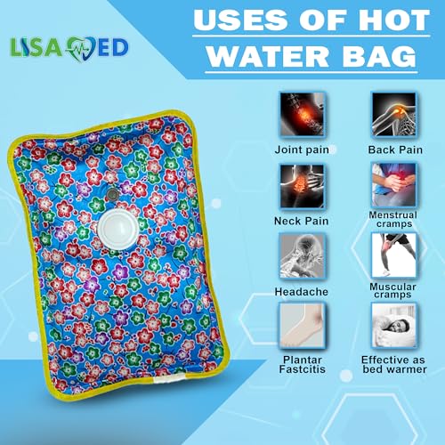 Image of Reusable Hot & Cold Bags for Muscle Relaxation, First Aid, Sports Injury, Pain Relief, Hot /Cold Therapy (Colours May Vary) (Cold Ice Bag & Electric Heating Pad)