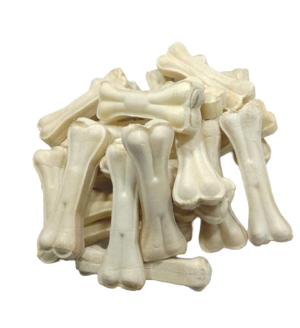 Woofy Delicious Rawhide 4 inches Calcium Pressed Chew Bone for Makes Teeth and Gums Healthy, Long Lasting chew Bones for Dogs (15 Pcs) (B0BRQK34YD) Amazon Price History, Amazon Price Tracker