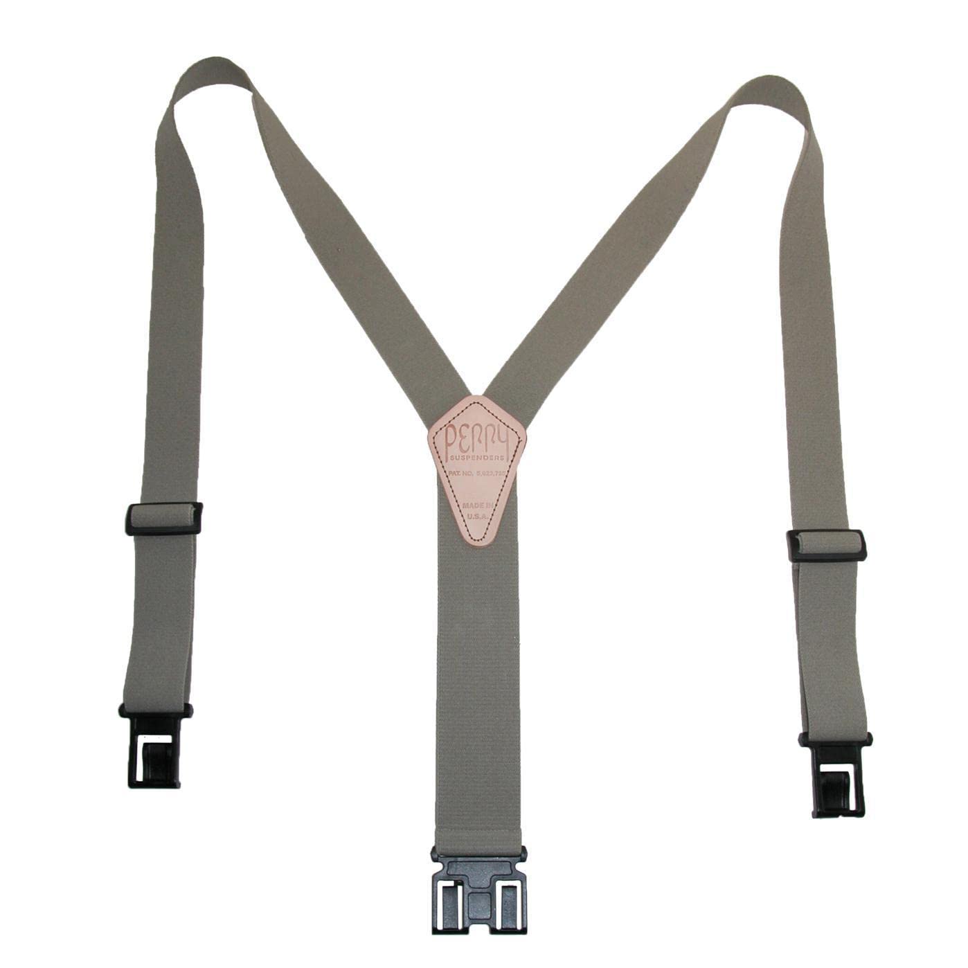 Perry Braces Men's Elastic Hook End Braces, Tan