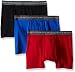 Fruit of the Loom Men's Everyday Active  Assorted Trunk Boxer Brief(Pack of 3)