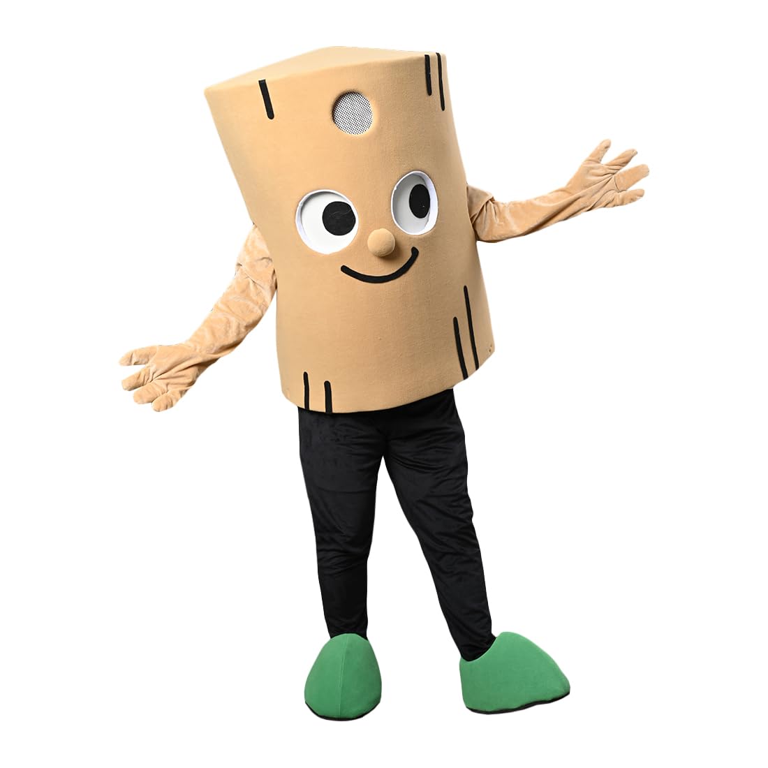 Tree Stump Mascot Costume Fancy Dress Cosplay Clothes