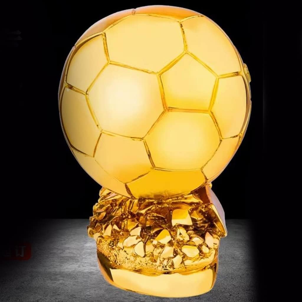 World Cup Golden Ball Award, Soccer Gift Trophy, Best Player Award Outstanding Player Mr. Football Fan Souvenir