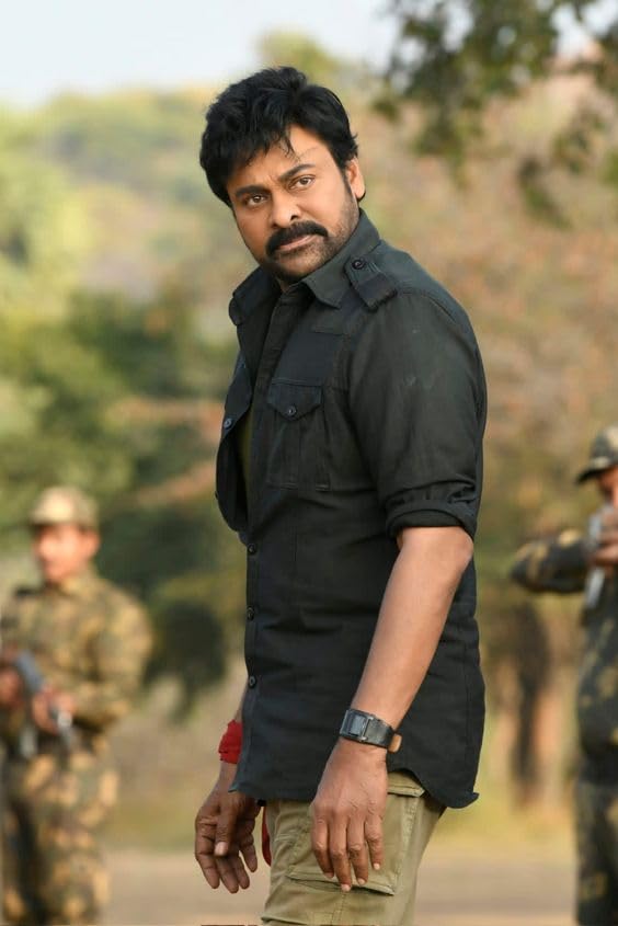 RAINFIRE CREATION Chiranjeevi Poster | Megastar Chiranjeevi Poster - 300 GSM 12x18 Unframed Poster - UPD 1879