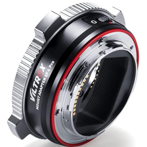 Image of VILTROX EF-L Pro Lens Mount Adapter EF /EF-S Lens to L mount Camera with Security Lock Autofocus Lens Converter Compatible with Canon EF /EF-S Lens to L-mount Camera Leica SL2 /Lumix S1 S1H S5 /Sigma fp L