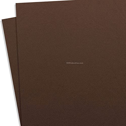 KYDEX Thermoform Sheet - (P1 Texture) - (.080 Thickness) - (8in x 12in) - (Chocolate Brown) - (2 Sheets) - DIY Holster Making, Airsoft Armor, Cosplay Uniforms