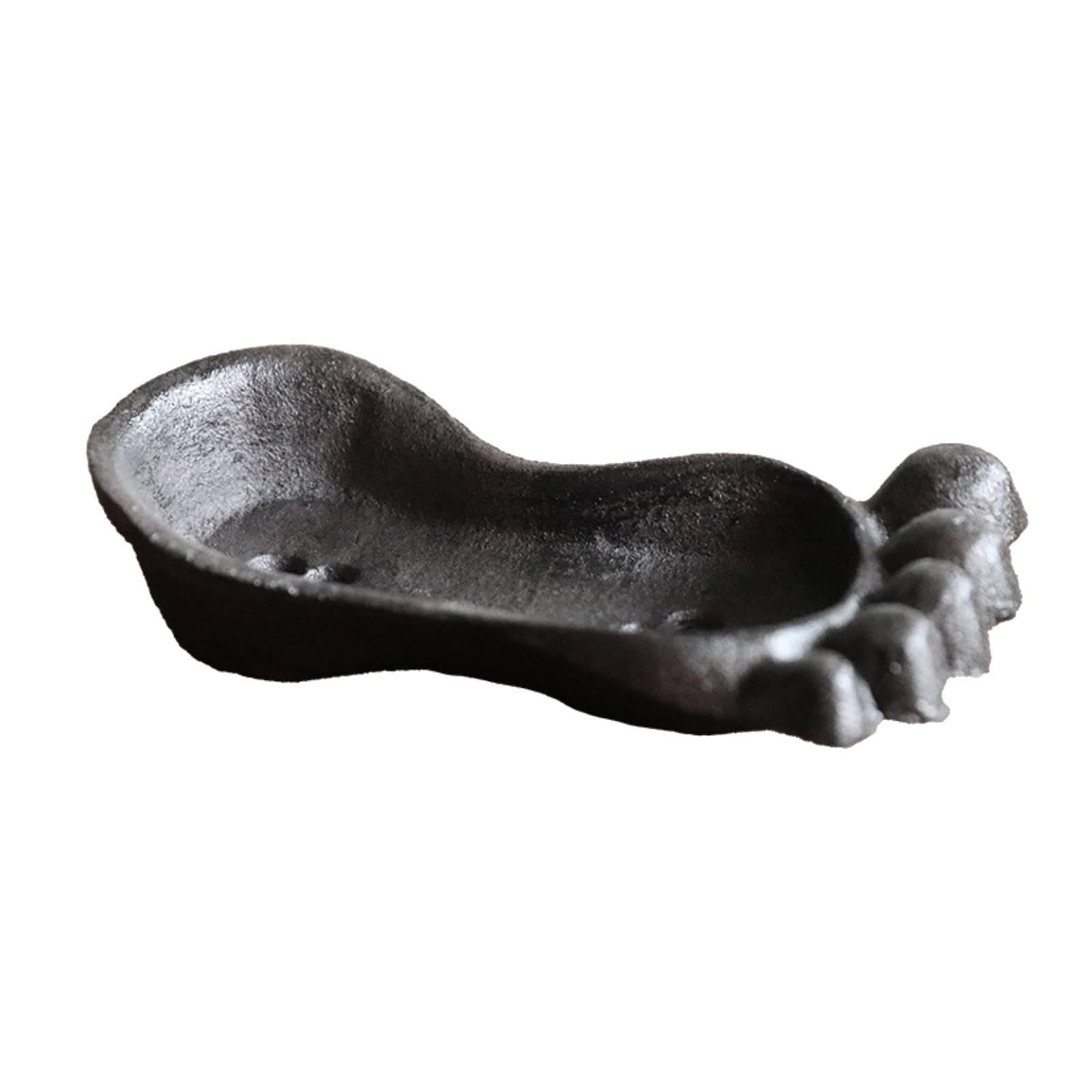 Porte-savon en fonte de haute qualité et boîte décorative en métal robuste
