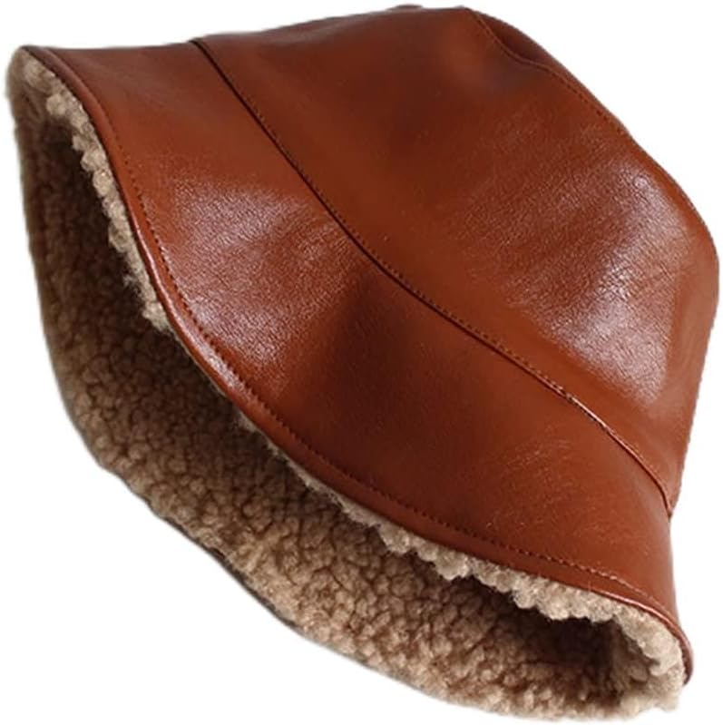 Children's Winter Two-Sided Bucket Cap Boys and Girls Fashionable Warm Fisherman Basin Hat
