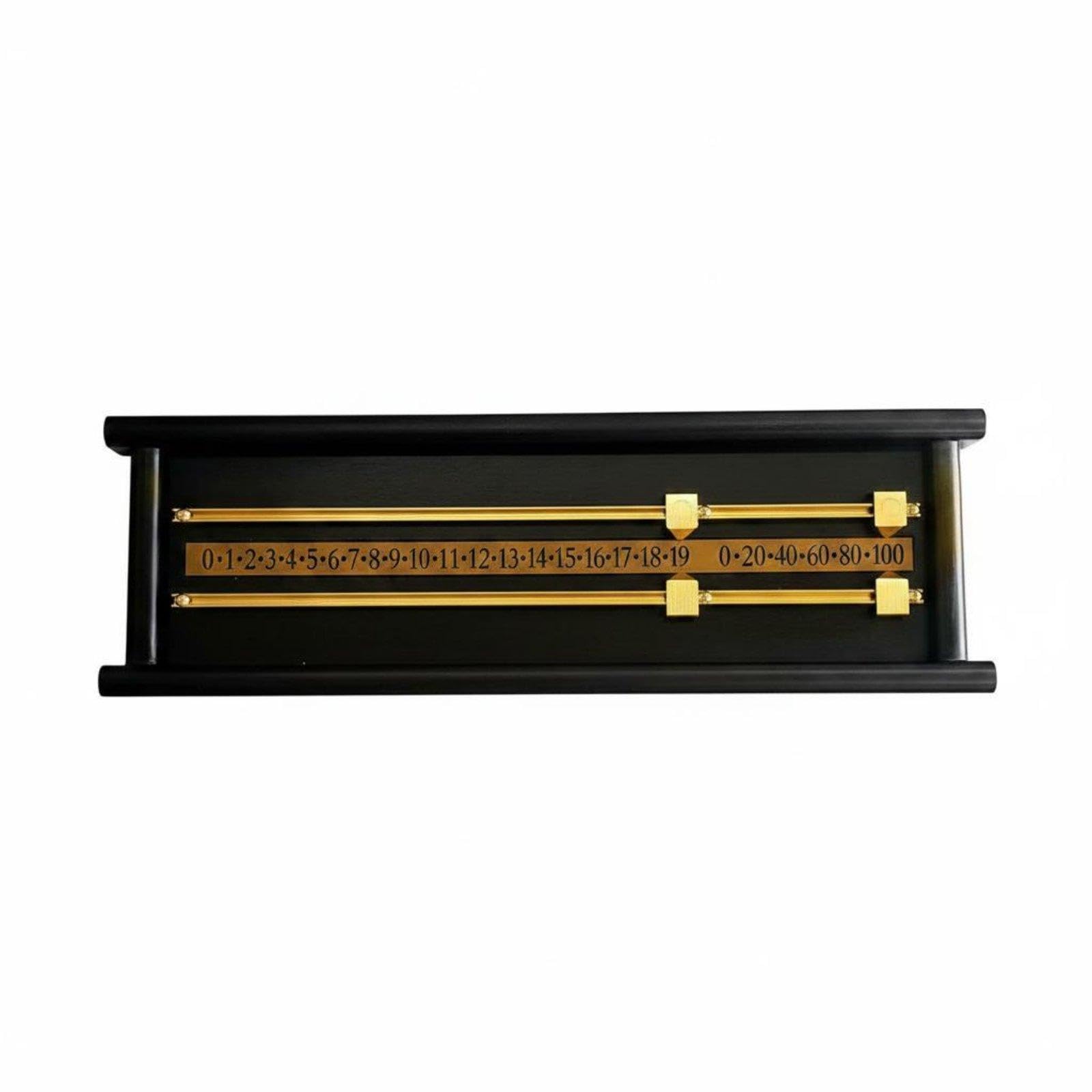 Wooden Snooker Scorer Double Rail Double-Row Score Keeper Double Row Snooker Scoreboard for Pool Participants, Competition-picture-14