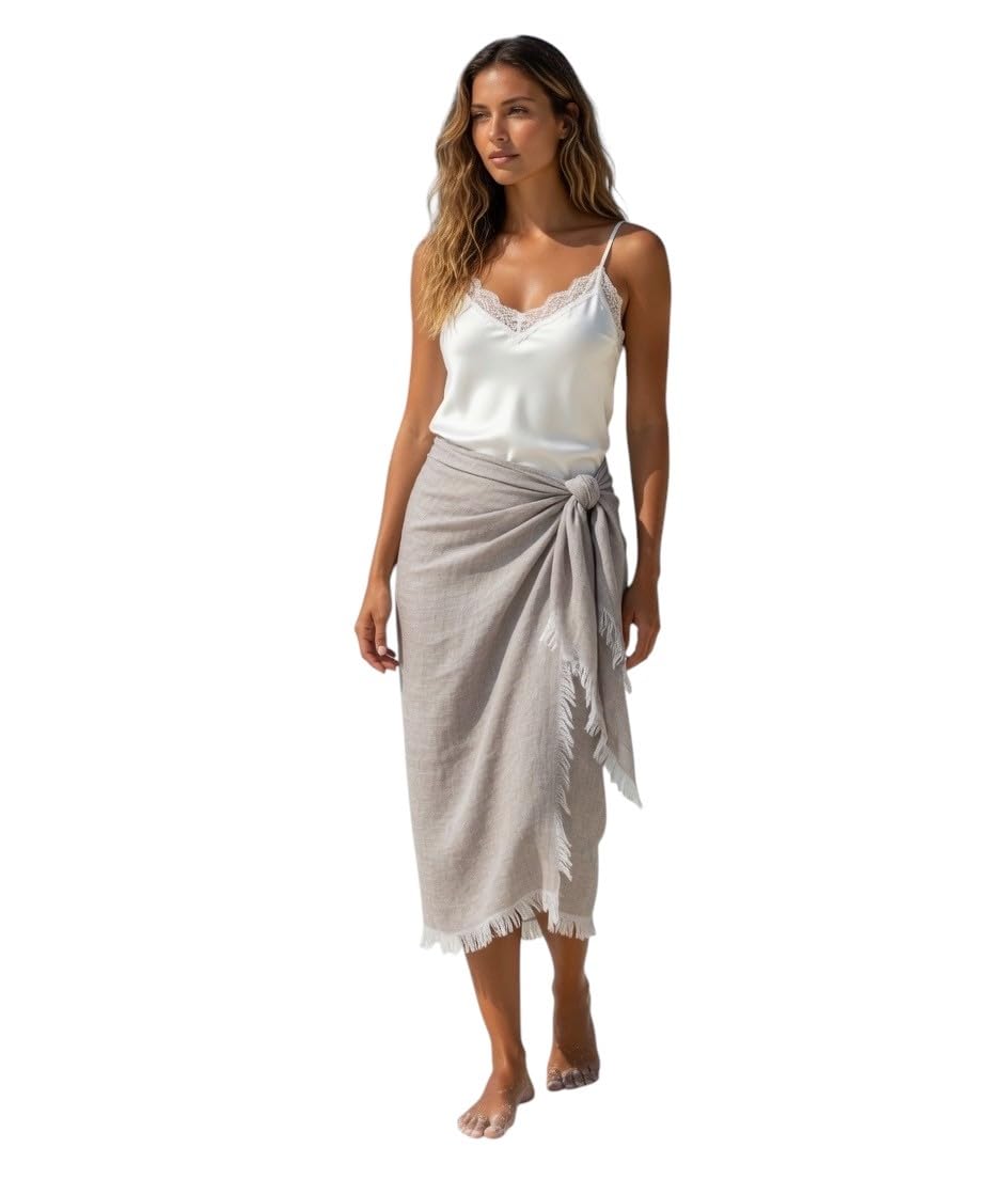 Pareo Donna 100% Lino Made in Italy