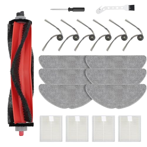 19 Stück Zubehörset für Roborock Q7 L5+ Q7 M5 Q7 M5+ Q7 L5 Saugroboter