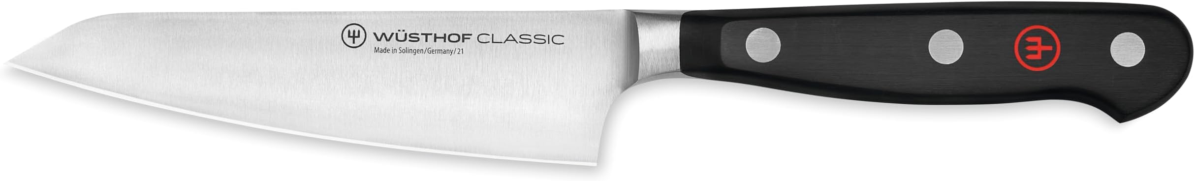 Wusthof Classic 5" Utility Knife, Black, Stainless Steel