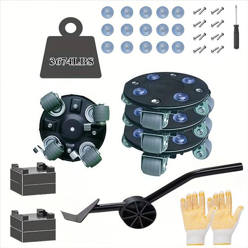 BeNisin Furniture Mover with Lockable Dolly
