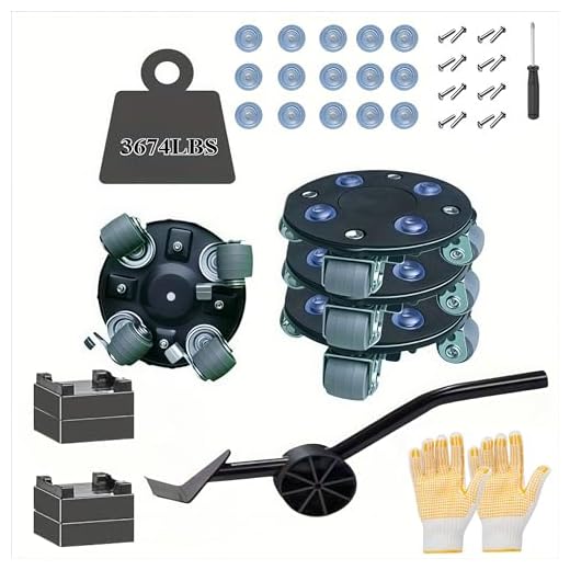 BeNisin Lockable Furniture Mover Kit