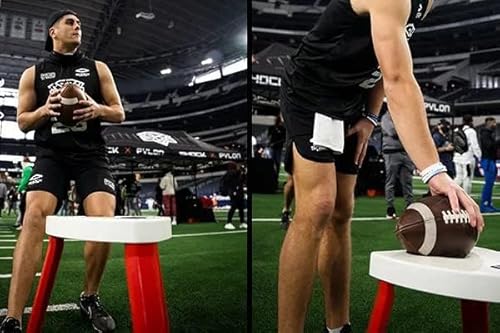 image for Gamebreaker QB-TEE - Football Quarterback Training Tee with Programmab