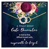 Cake Decorator Gift for Women Cake Decorator Appreciation Gift for Cake Decorator Thank You Gift for