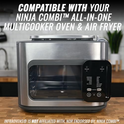 INFRAOVENS Baking Accessories for Ninja Combi All-in-One SFP701 Silicone Cake Pan, Reusable Cupcake Liners, Conversion Chart Air Fryer Set to Bake, Cook, Reheat in Outdoor Electric Oven - Thumbnail 4
