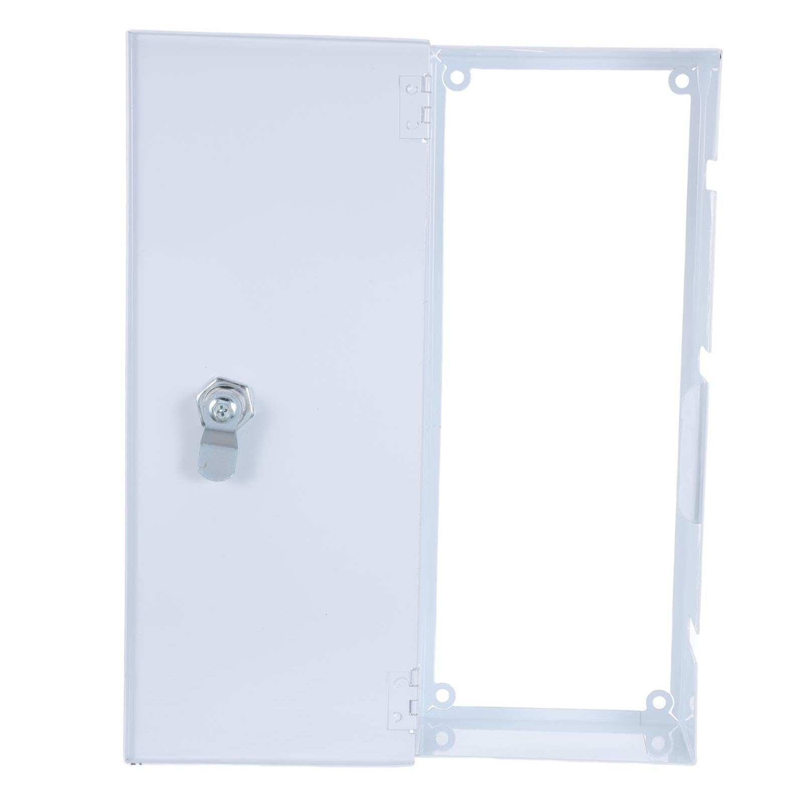 KOMBIUDA Heavy Duty Outdoor Switch Guard Box with Lock Key Weatherproof Rectangular Electrical Socket Protector for Patio And Garden Seamless Installation And Tamper-resistant Design