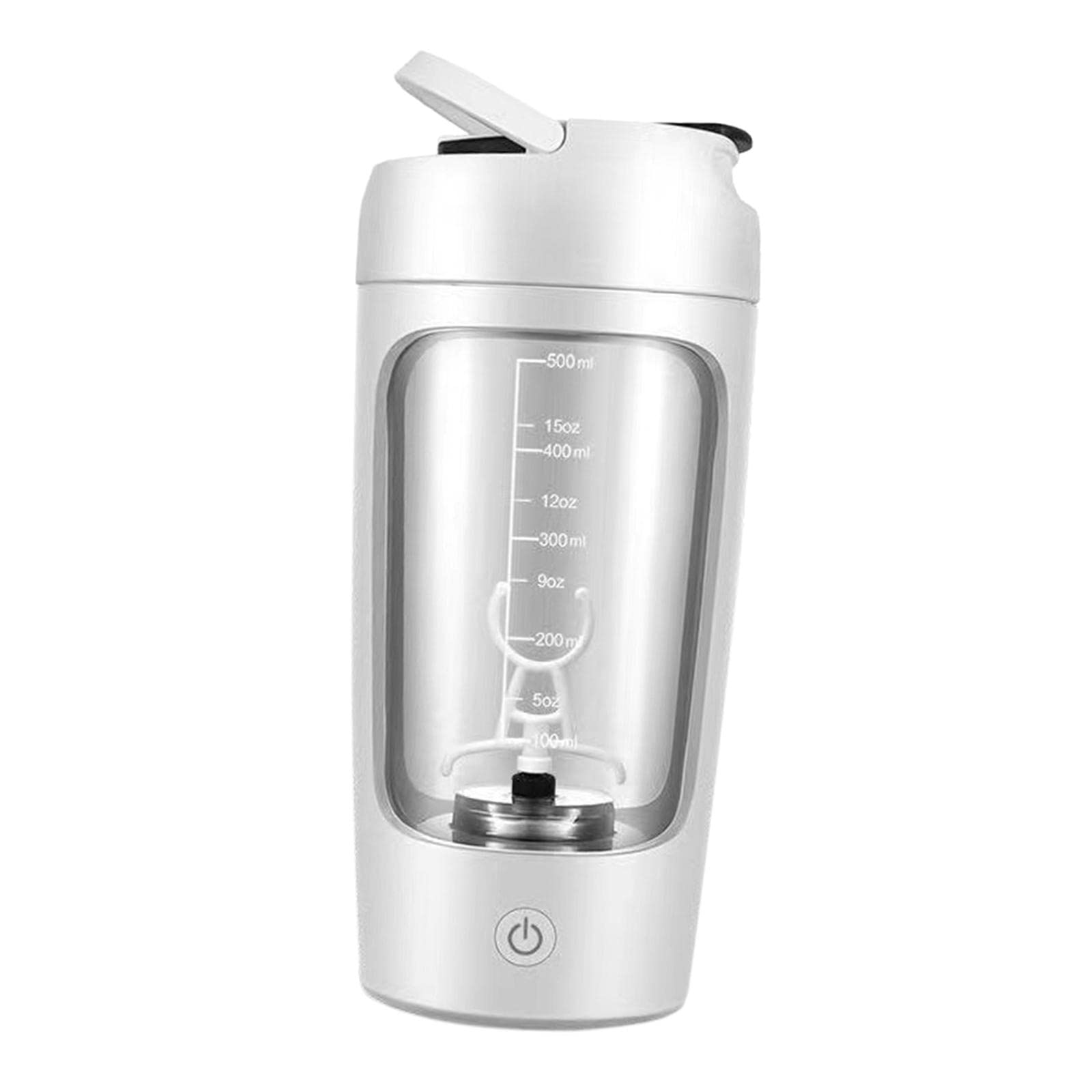 Lot de 3 shaker de protéines électriques portables pour lait, milkshakes, café blanc, 20 x 9,2 x 9,2 cm