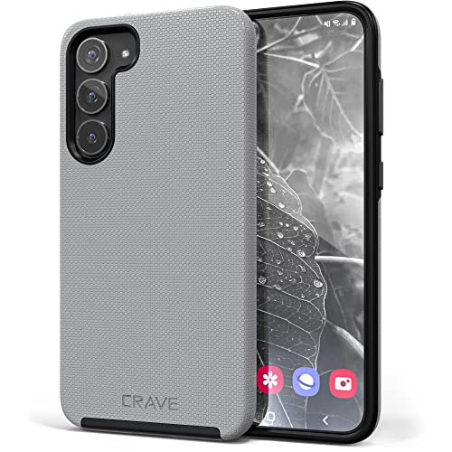Image of Crave for Samsung Galaxy S23 Plus Case, Shockproof Protection Dual Layer Case for Samsung Galaxy S23 Plus (6.6 inch) - Slate