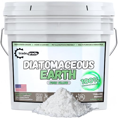 10 Best Diatomaceous Earth Products for Garden Enthusiasts 7 TradeGrade 100% Food-Grade Diatomaceous Earth (1 Gallon)