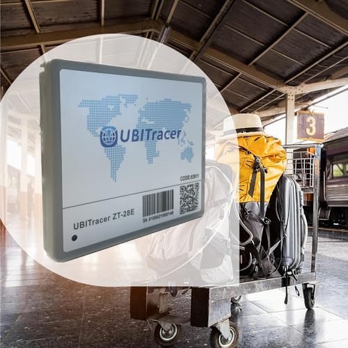 UBITracer Multi-Sensor GPS: Track Location + Monitor Temperature. Up to 5-Year Battery Life, Industrial Grade, Global Data. for Vehicle, Trailer, Equipment, Cold Chain, Pallet, Model: ZT-28E-F6