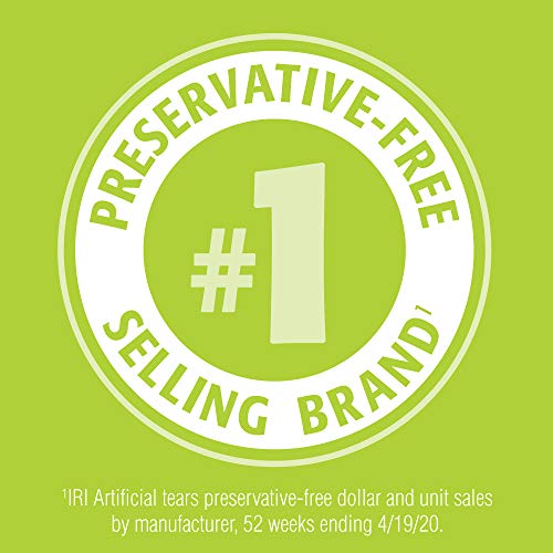 Refresh Relieva Pf Lubricant Eye Drops, Preservative-Free, 0.01 Fl Oz Single-Use Containers, 30 Count #TOP4