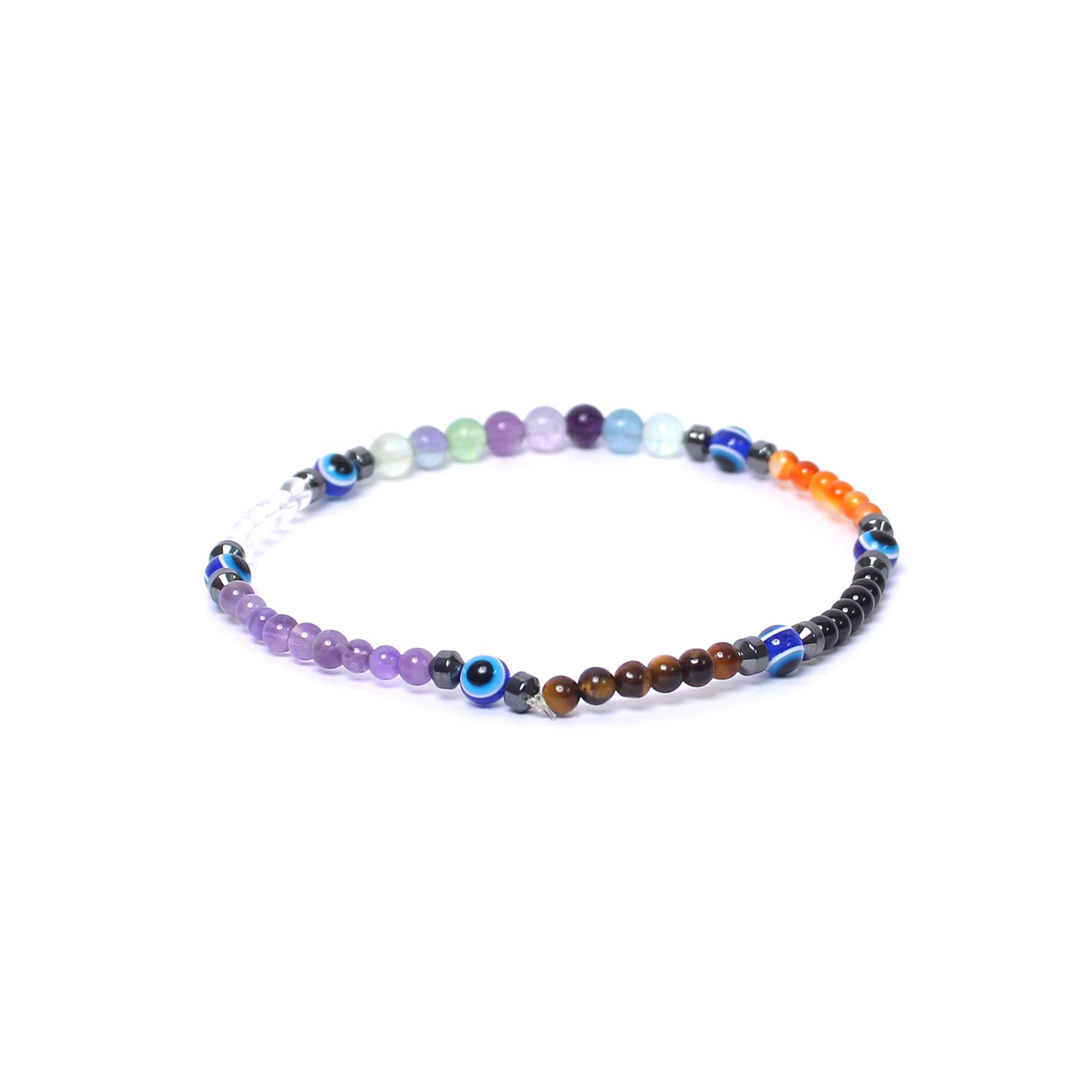 Feng-Shui Natural Crystal Anklets Beads Energized and Affirmed Combo Stone Anklet, Beauty Enhancement, Jewellery for Woman and Girls (Study)-image-40