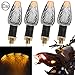 JMTBNO 4x Motorrad Blinker Lichter Miniblinker 10mm Universal Motorrad LED Bernsteinlampe Für Cruiser Sport- Straßenfahrrad Roller Quad