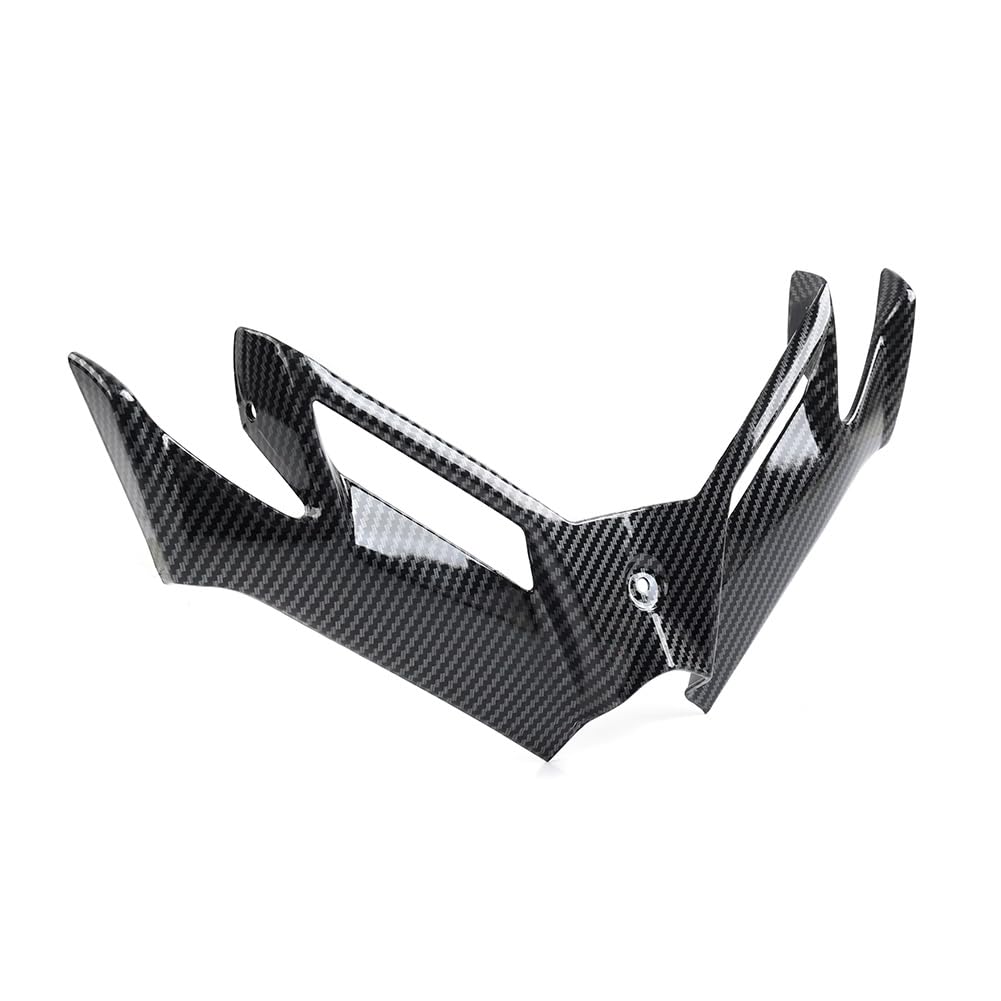 Cngoat41 Motorcycle Front Aerodynamics Spoiler Fairing Winglet Accessories Wind Cover Cowl For Kawasak Ninja 300 Ninja 250 NINJA300/250 2013 2014 2015 2016 2017 ABS Carbon Fiber Pattern