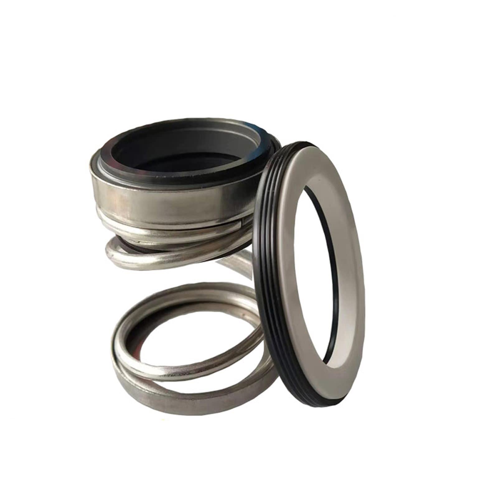 Uszczelnienia mechaniczne serii 108 pasują do pompy wodnej 8-100 mm OD wału pompy wodnej mechaniczne uszczelnienie wału pojedyncza sprężyna (kolor: WC-WC-FKM, rozmiar: 100 mm)