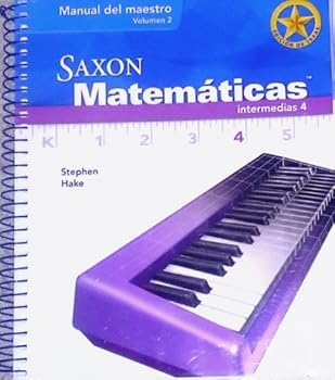 Hardcover Saxon Math Intermediate 4 Texas: Student Edition Spanish 2008 Book