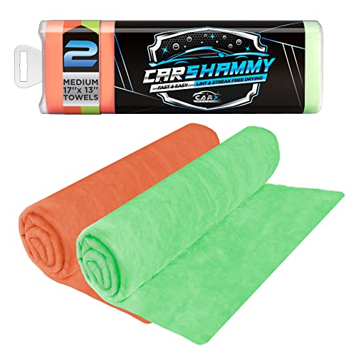 Carx Car Shammy Towel 27" X 17", Super Absorbent And Scratch-Free Car Drying Towel - Chamois Cloth For Car #TOP13