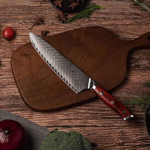 Set Cuchillos Cocina 7 Piezas Acero Aleación miniatura 4