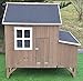 Omitree Deluxe Large Wood Chicken Coop Backyard Hen House 4-8 Chickens with 3 Nesting Box