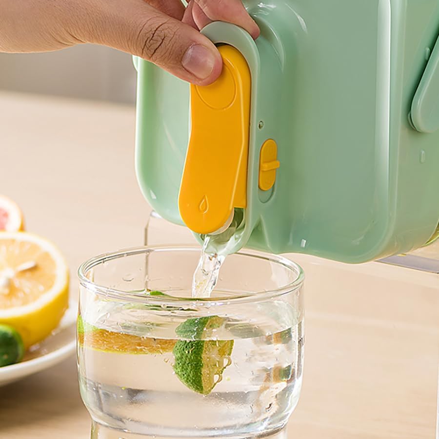 0.9 Gallon Drink Dispenser with Spigot,100% Leakproof,Sealed and Filter screen,Milk,Lemonade Dispenser,Juice Containers With Lids For Fridge and Dairly Use,Beverage Liquid Drink Container for Party - Image 8