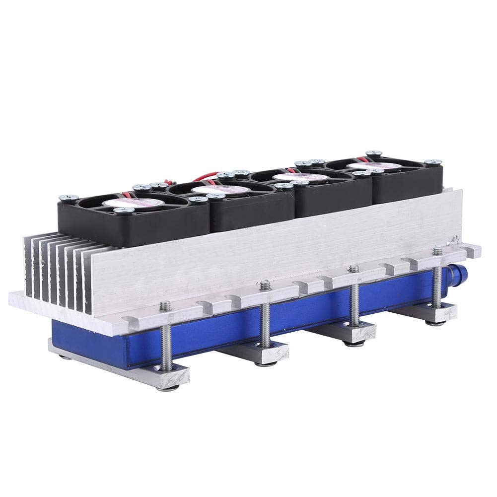 Foglio di refrigerazione Kit di refrigerazione a semiconduttore 12V 4-Chip TEC1-12706 Dispositivo di raffreddamento ad aria per refrigerazione refrigeratore termoelettrico fai-da-te