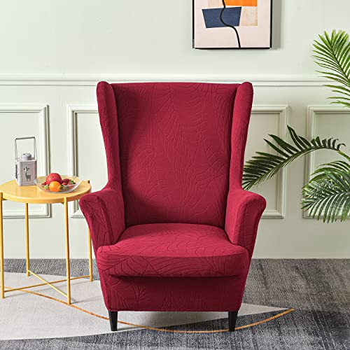 GKXLH Wingback Chair Covers 2 Piece Set - Image 2