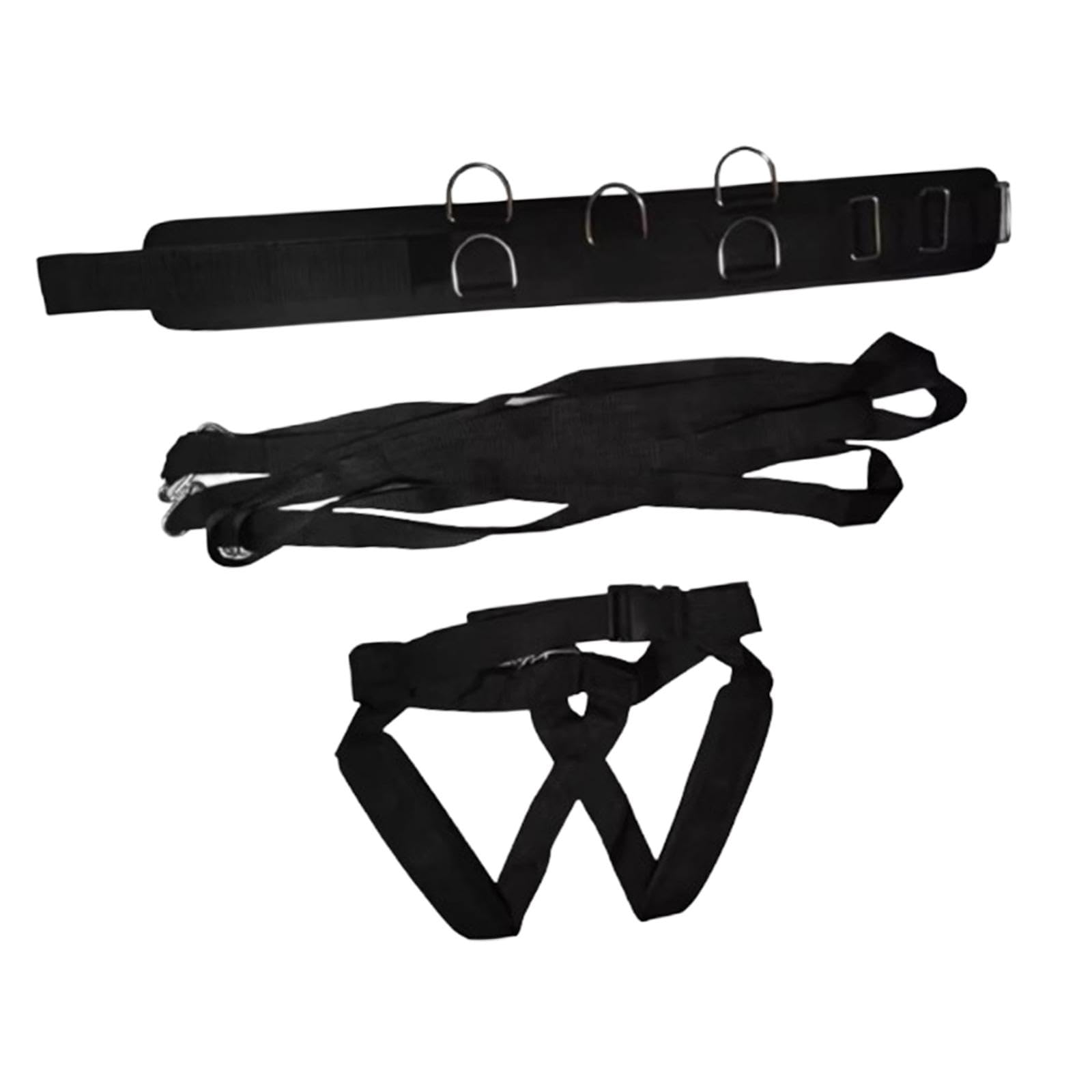 Gralara Cinghie di Traino per Slitta con Pesi, Imbracatura per Slitta, con Pesi per L'allenamento da Corsa, Accessori per Attrezzatura