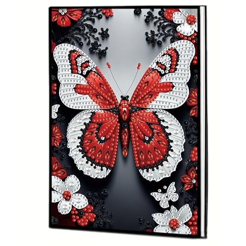 Carnet de peinture diamant papillon MaiYiYi 5D format A5 pour dessin