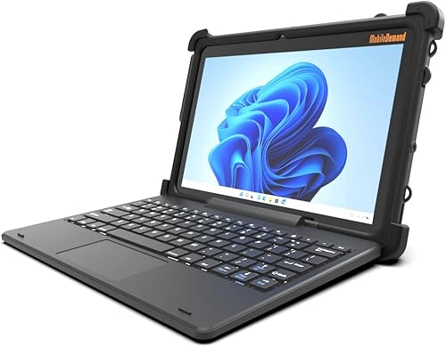 MobileDemand Flex 10B Windows 10 Pro - Tablet resistente con pantalla táctil con teclado ultraligera pantalla de 101 pulgadas batería de 3000 mAh