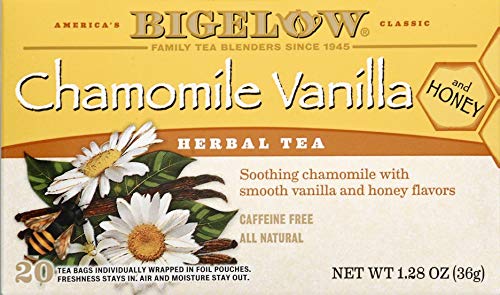 Bigelow Tea Chamomile Vanilla Bag, 1.28 oz, 20 ct