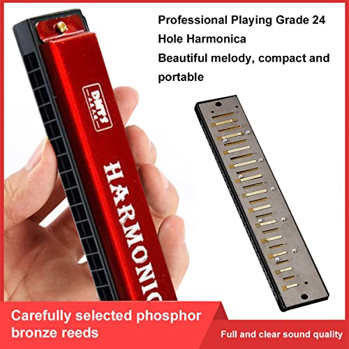 Harmonica en Do, Harmonica Blues Diatonique, Instrument Pour Adultes, Harmonica en do Majeur, Jouets en Harmonica, Harmonica Enfant, Harmonica 24 Trous, Enfants et Débutants Avec étui - Les Beatles, Paul McCartney, John Lennon, RIngo Starr, George Harrison Harmonica en Do, Harmonica Blues Diatonique, Instrument Pour Adultes, Harmonica en do Majeur, Jouets en Harmonica, Harmonica Enfant, Harmonica 24 Trous, Enfants et Débutants Avec étui – Image 4