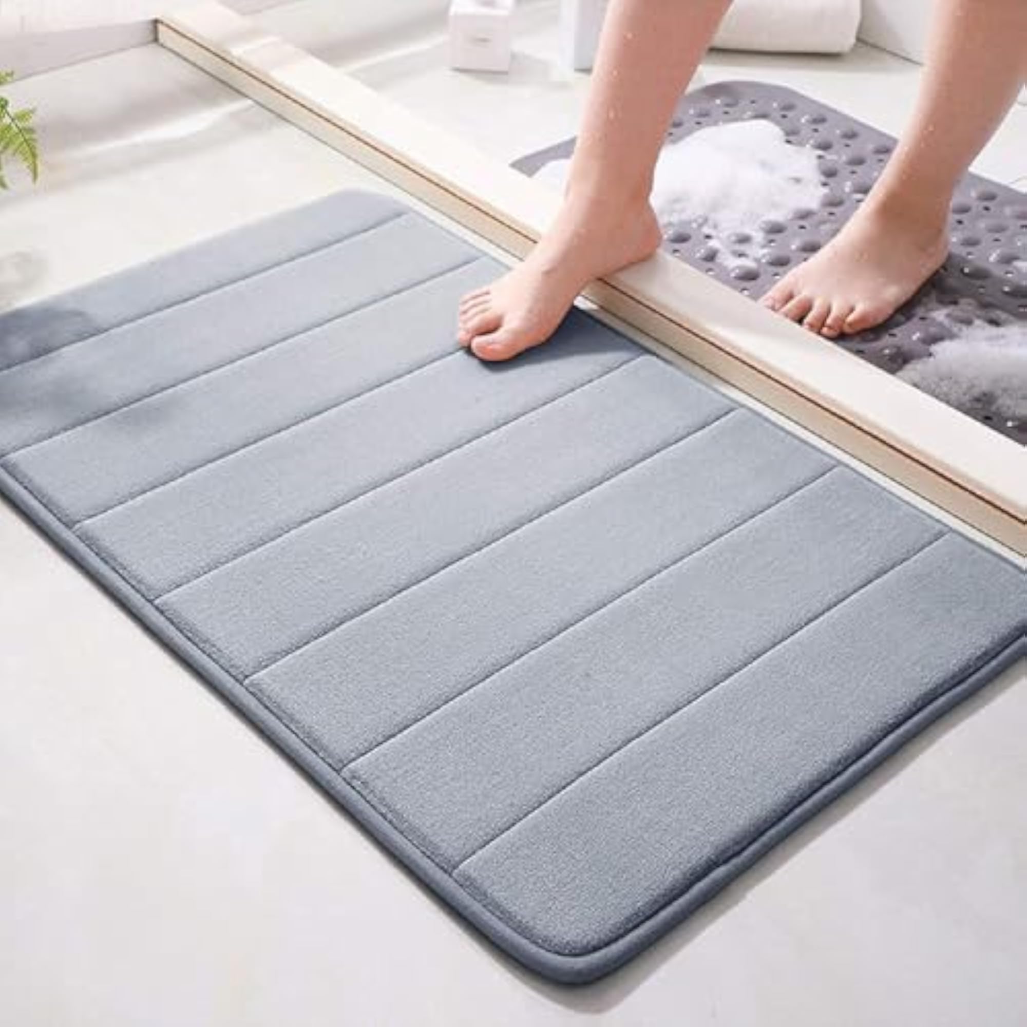 Memory Foam Bath Mat, Non-Slip and Soft