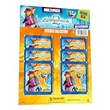 Cada paquete contiene 5 pegatinas