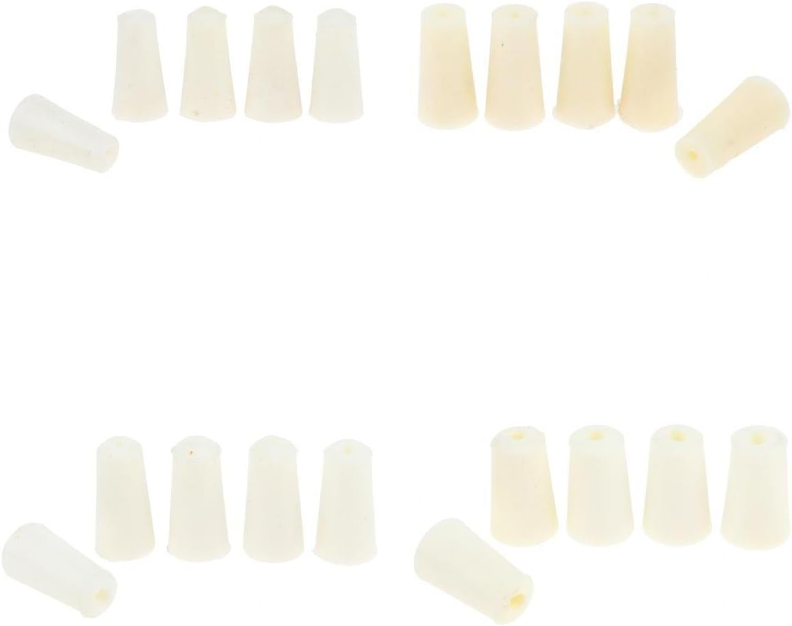 CALANDIS™ 20 Pieces Silicone Rubber Stopper Plug Bung Caps for Flask Test Tubes | Other Health & Life Science | Healthcare, Lab & Life Science