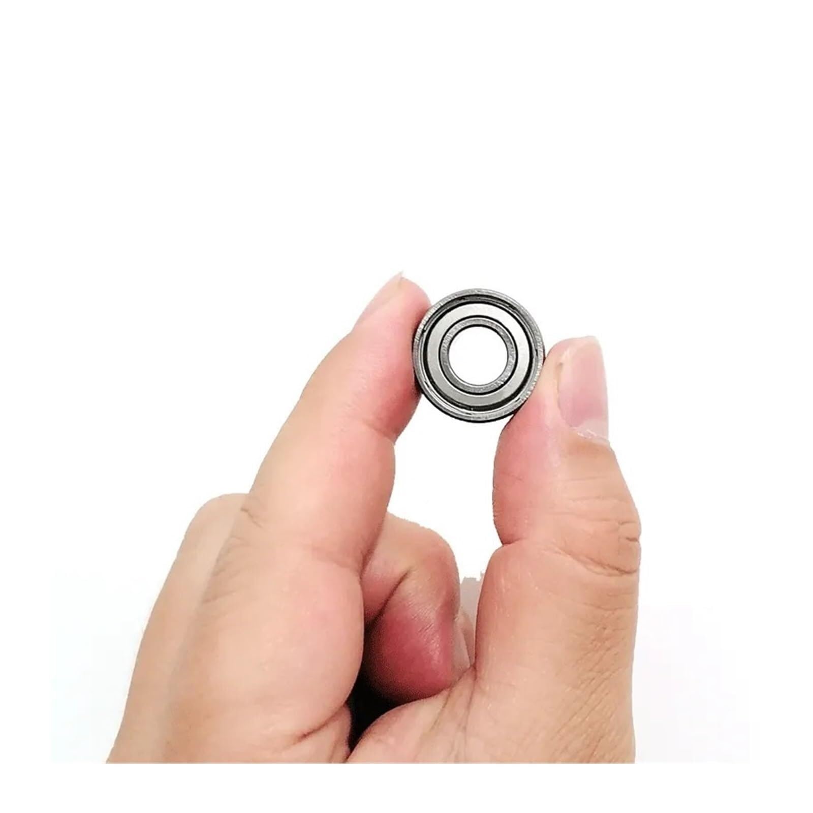 Bouclier de joint bimétallique Micro roulement à gorge profonde Mini miniature précision en acier grande vitesse modèle moteur jouet petit (634ZZ 4x16x5,1 pièces),Durabilité améliorée(681 1x3x1,2pcs)