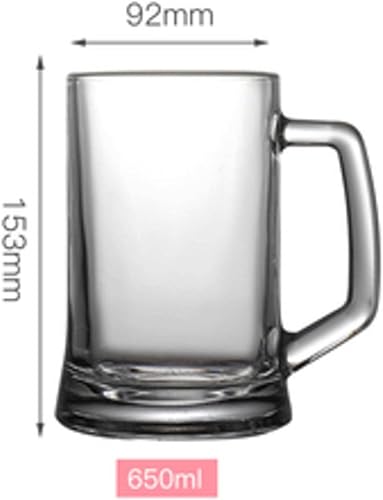 Miniatura 9 de HAKTAS Aceptar logotipo personalizado al por mayor 101fl oz-338fl oz taza de cerveza transparente botella de agua vaso de cerveza con asa