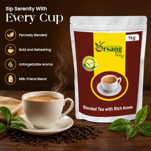 Image of Garden Fresh Premium Strong CTC Tea 1kg | Rich Aroma & Full-Bodied Taste