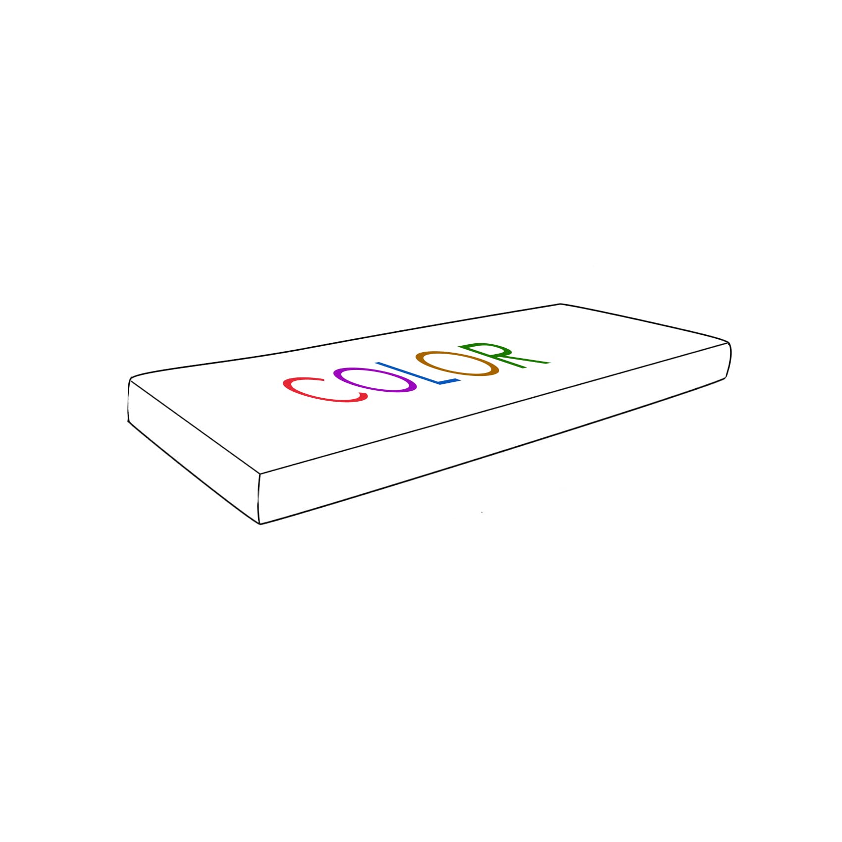 Custom Bench Cushion for Bench Seat Cushion Window Seat Cushions Indoor Bench Cushions for Indoor Furniture Bench Pads Bench Pillow (Dark Gray,Custom Size)