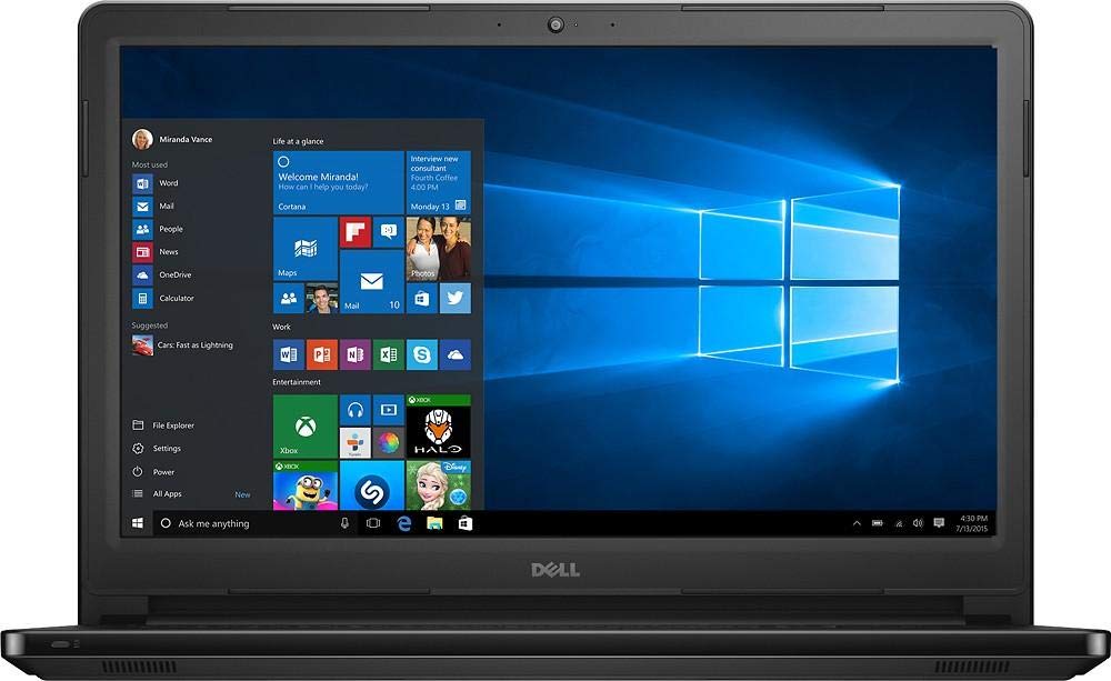 Dell Inspiron 5566 Laptop - 7th Generation Intel Core i3-7100U